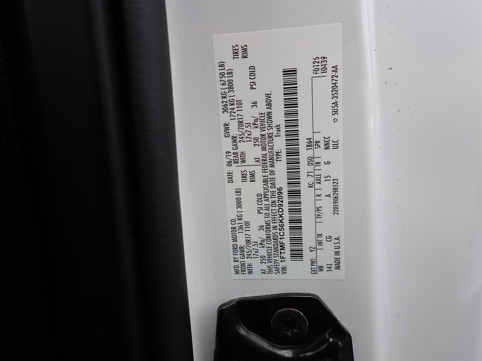2019 Ford F-150 XL