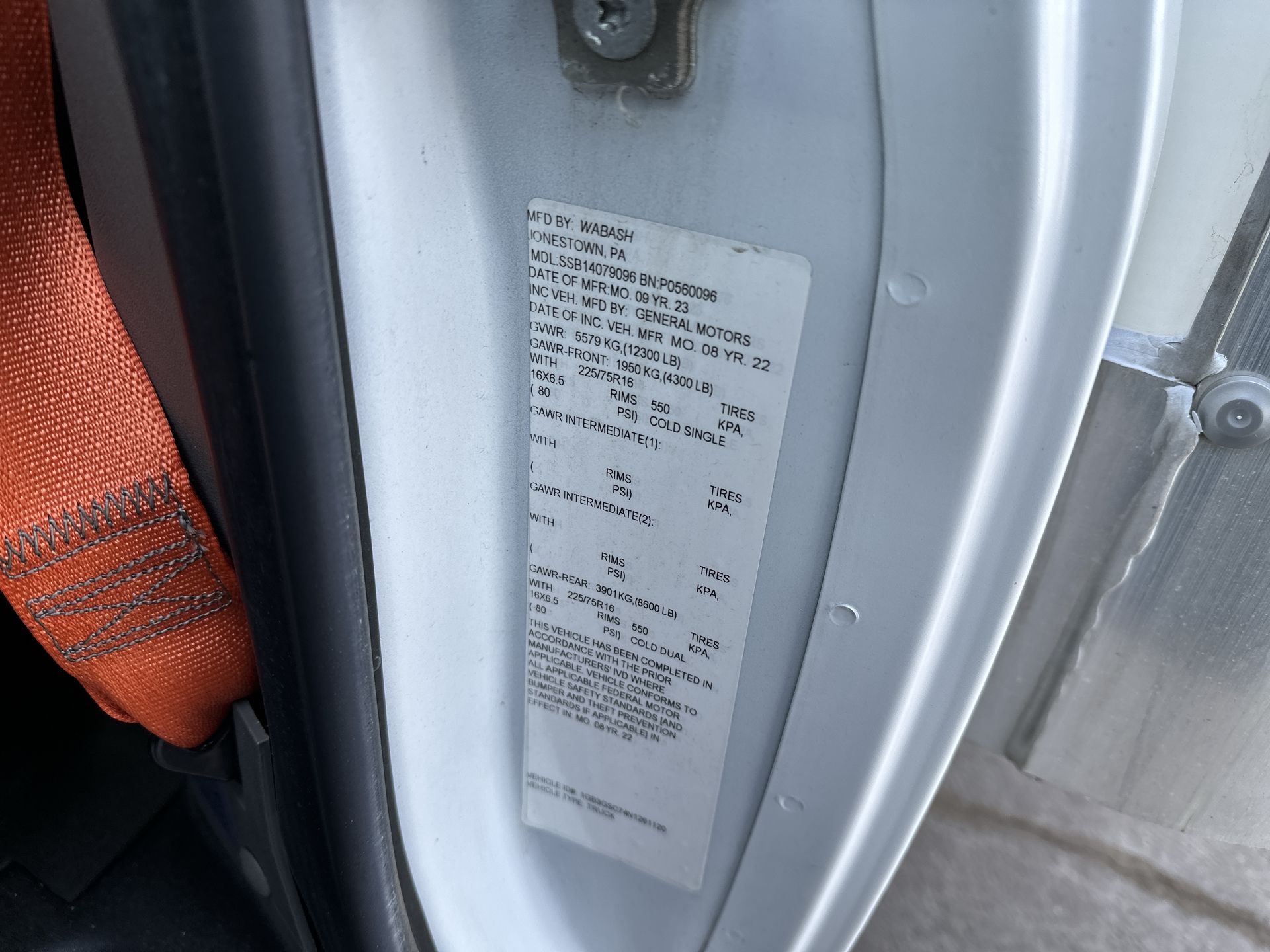 2022 Chevrolet Express Cutaway 3500 VAN 159