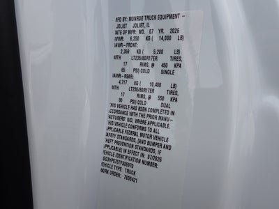 2026 GMC Sierra 3500 HD Chassis Cab Pro