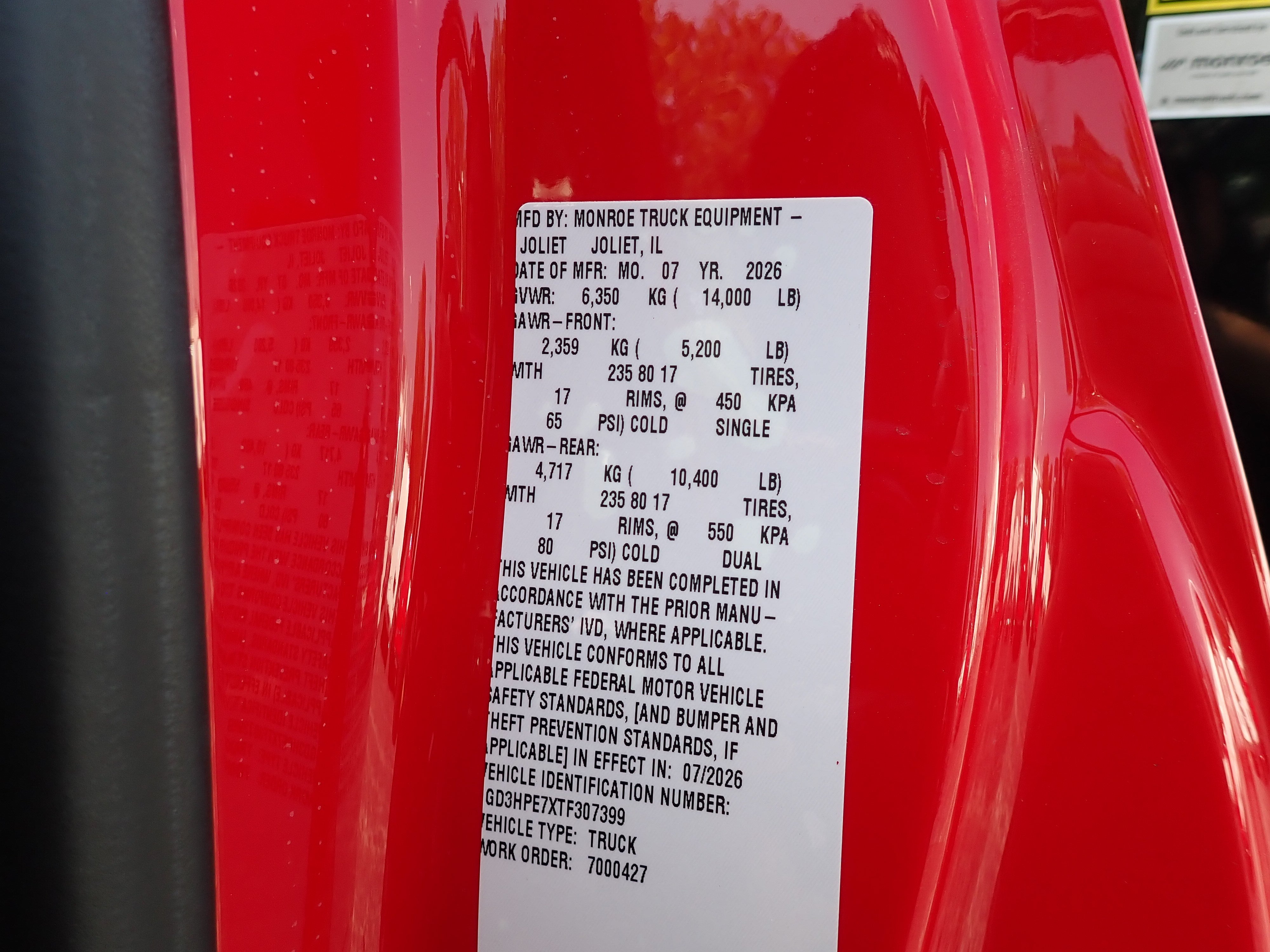 2026 GMC Sierra 3500 HD Chassis Cab Pro