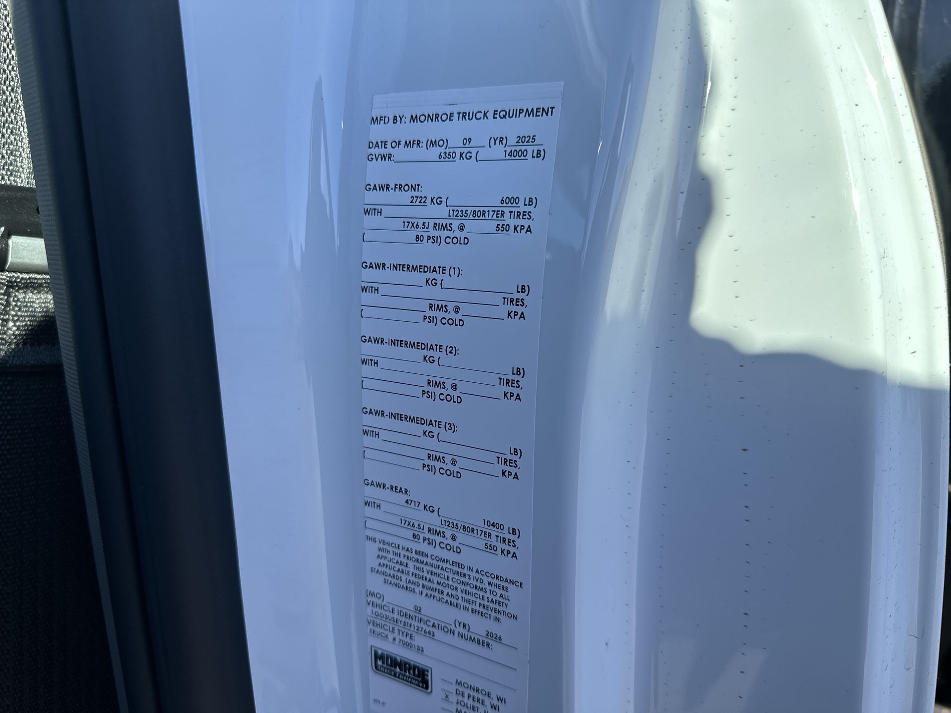 2026 GMC Sierra 3500 HD Chassis Cab Pro