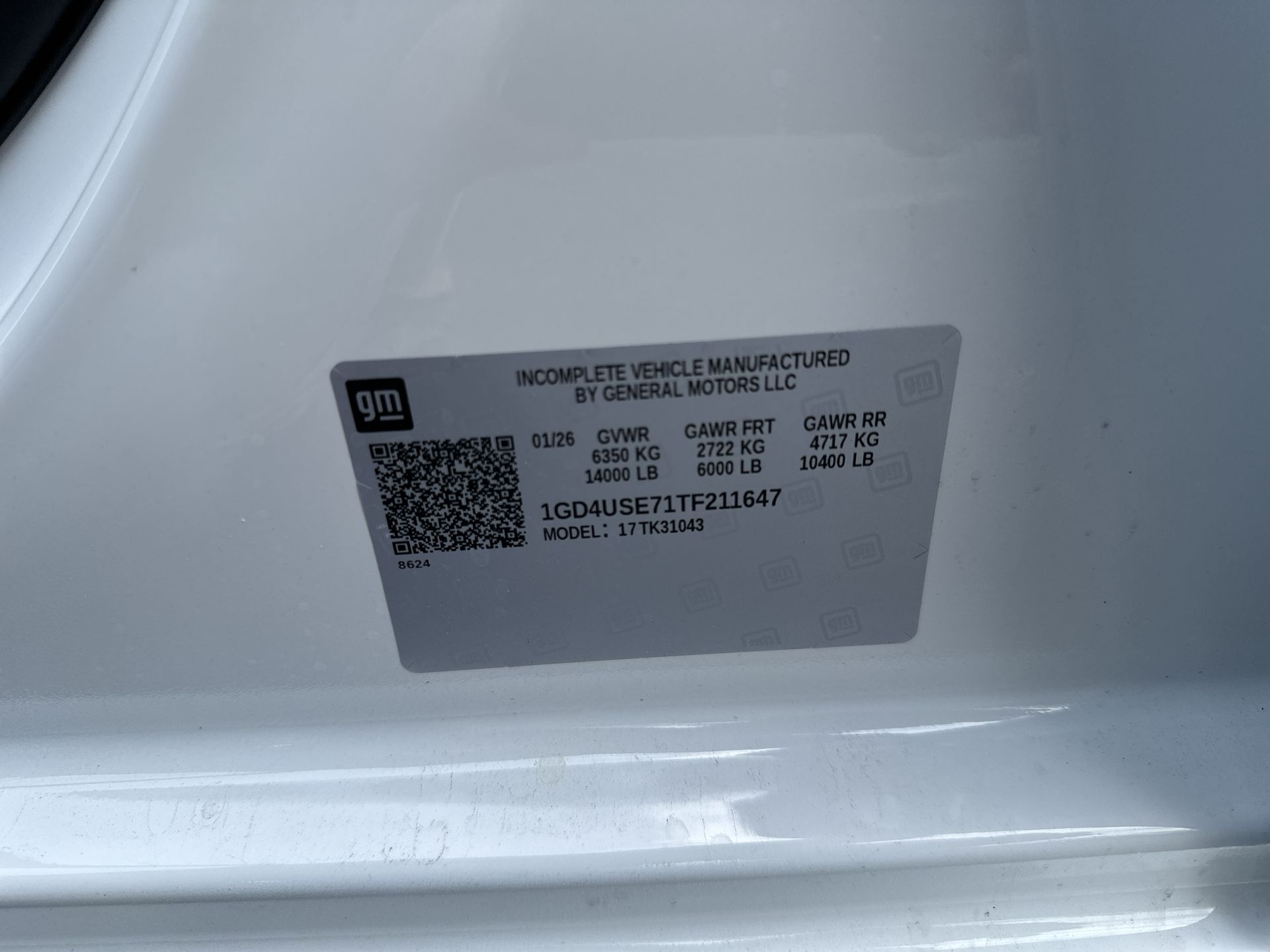 2026 GMC Sierra 3500 HD Chassis Cab Pro