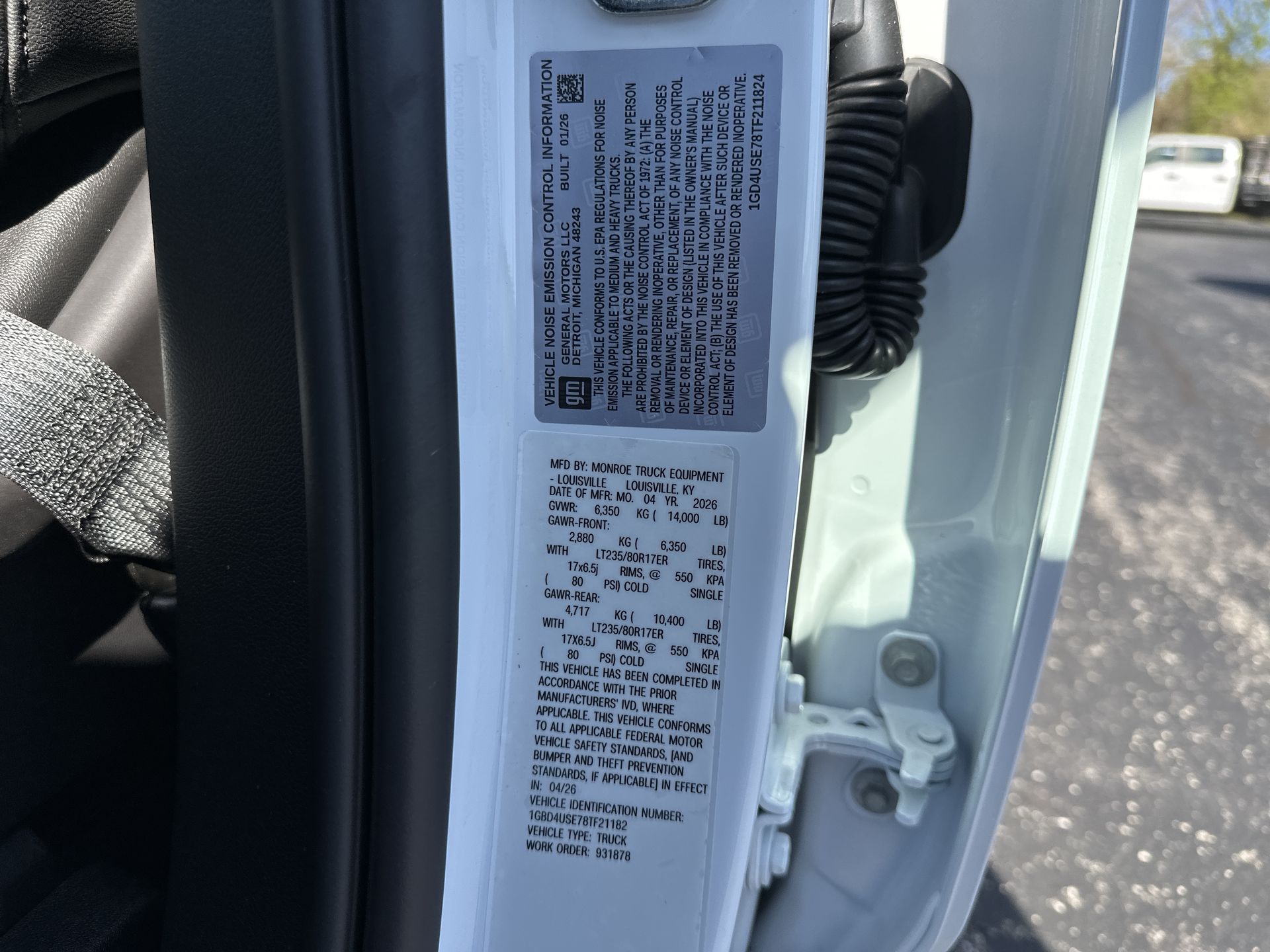 2026 GMC Sierra 3500 HD Chassis Cab Pro