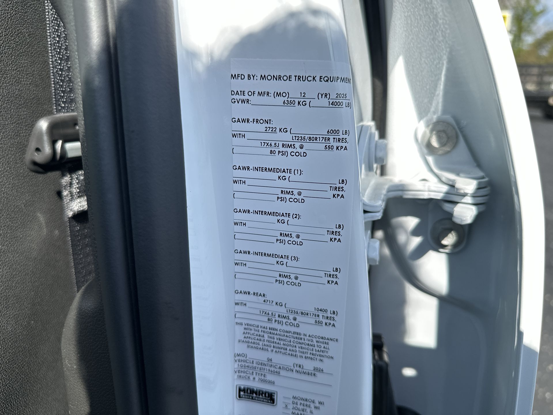 2026 GMC Sierra 3500 HD Chassis Cab Pro