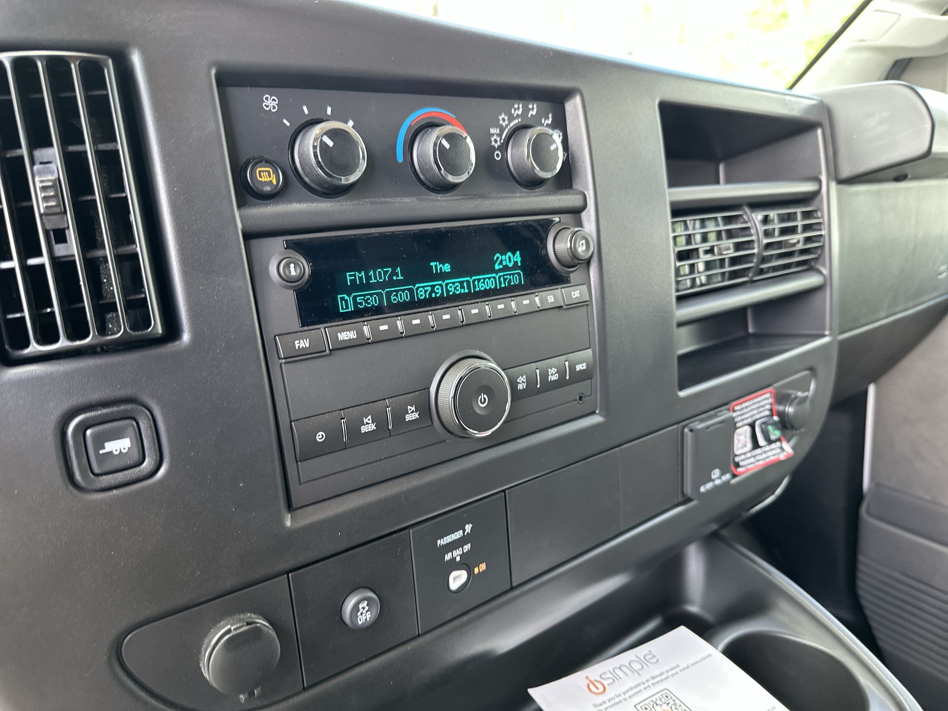 2026 GMC Savana Cargo Work Van