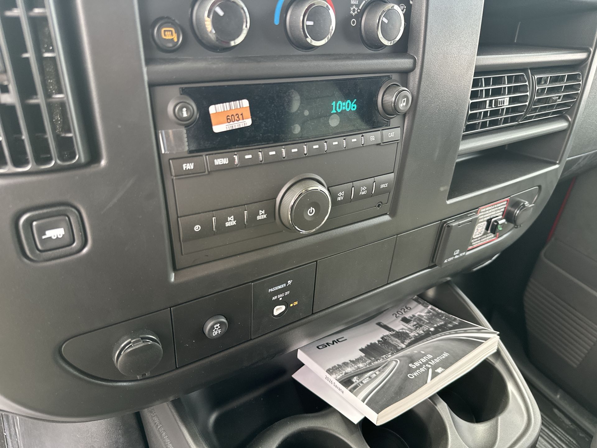 2026 GMC Savana Cargo Work Van