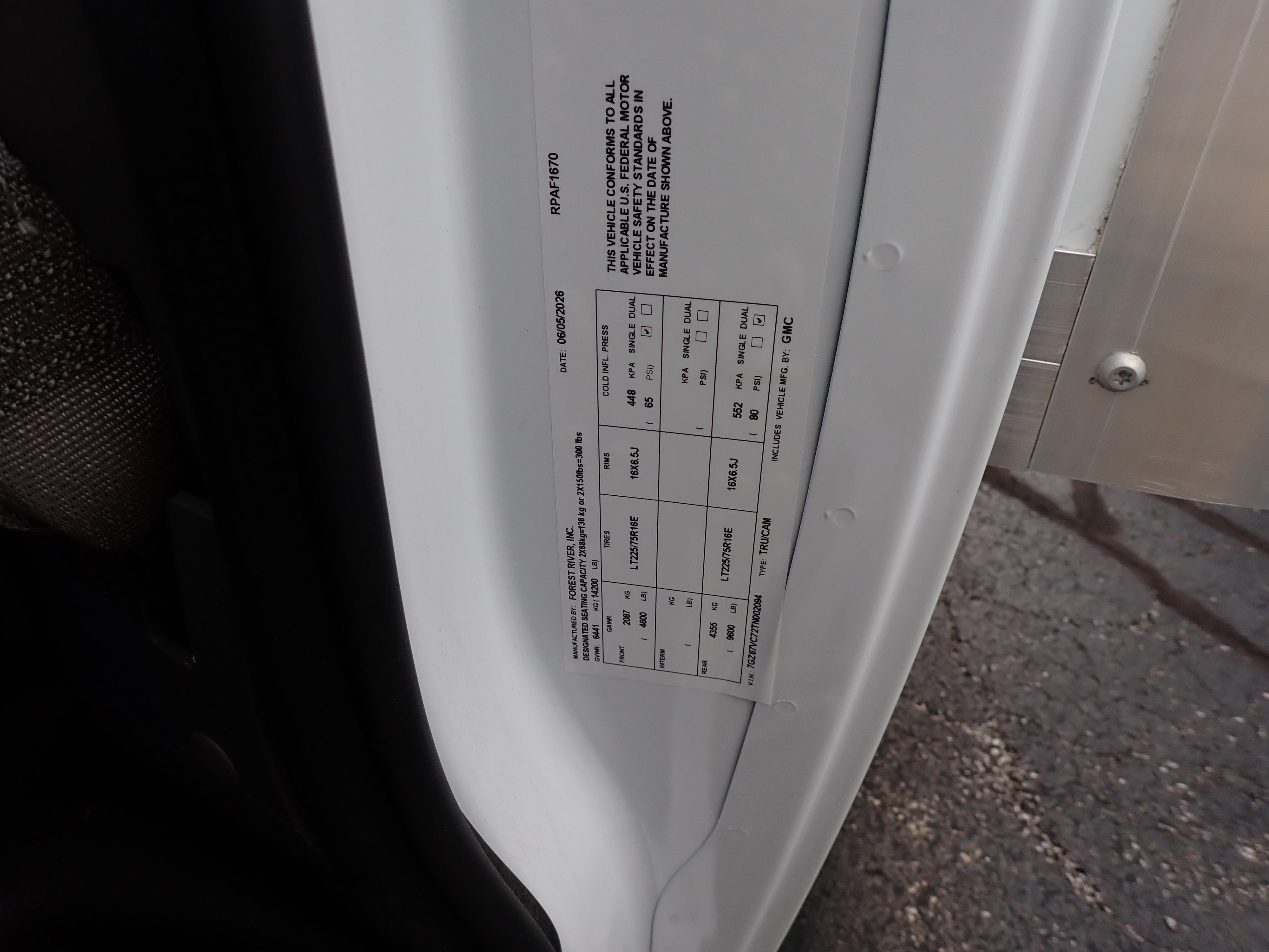 2026 GMC Savana Cutaway 4500 2WT